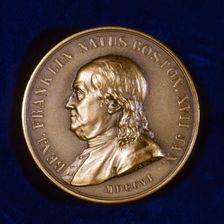 Benjamin Franklin, American scientist, inventor and statesman, 1806