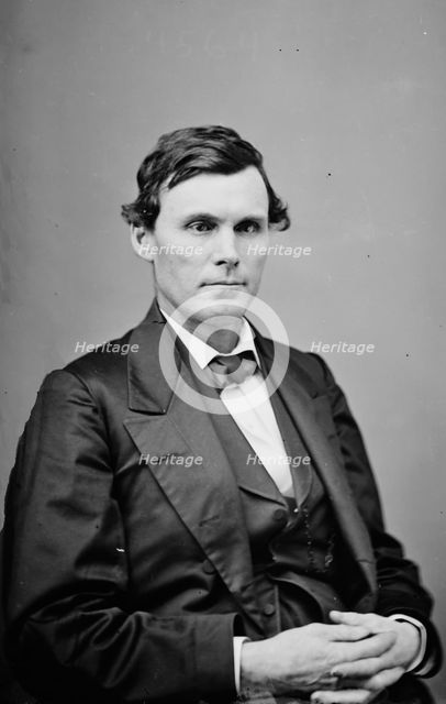 Benjamin Franklin Harding, between 1855 and 1865. Creator: Unknown.