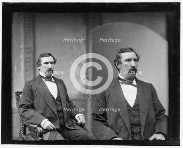 Benjamin Franklin Marsh of Illinois, 1865-1880.  Creator: Unknown.