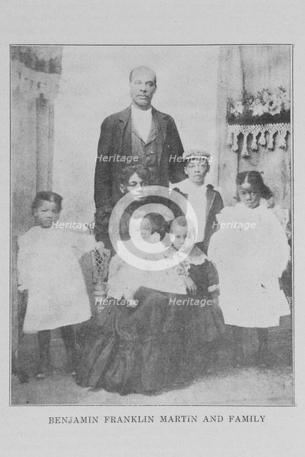 Benjamin Franklin Martin and family, 1917-1923. Creator: Unknown.