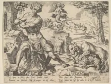 Benjamin, from the series The Twelve Patriarchs, 1550. Creator: Dirck Volkertsen Coornhert