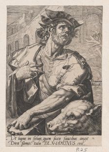 Benjamin, from The Twelve Sons of Jacob. Creator: Jacques de Gheyn II