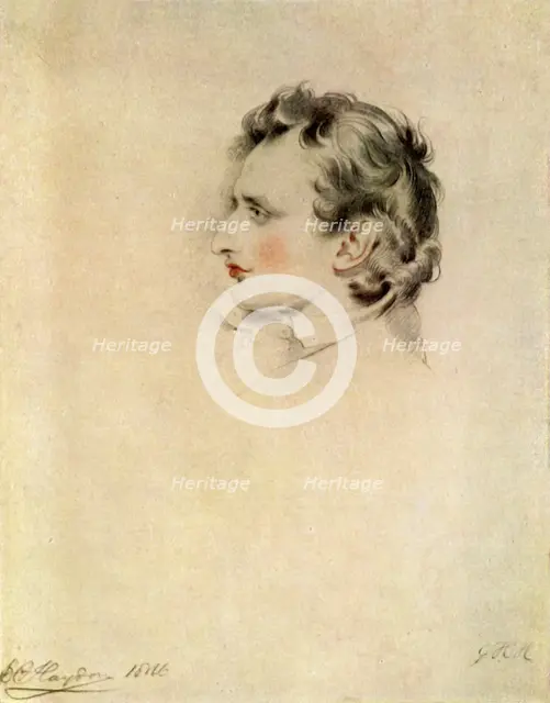 Benjamin Haydon, 1816, (1943). Creator: George Henry Harlow.