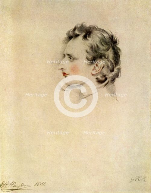 Benjamin Haydon, 1816, (1943). Creator: George Henry Harlow.