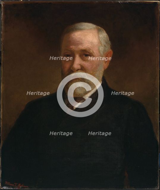 Benjamin Harrison, 1899. Creator: William Thomas Mathews.