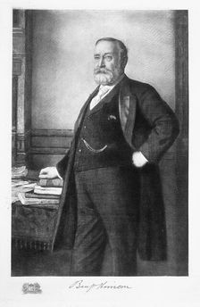 Benjamin Harrison, 23rd President of the United States of America, (1901)