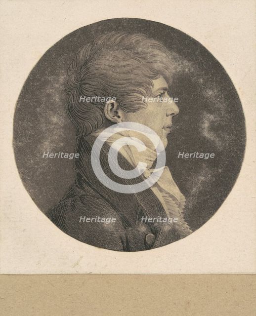 Benjamin Harrison VII, c. 1808. Creator: Charles Balthazar Julien Févret de Saint-Mémin.