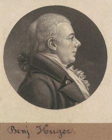 Benjamin Huger, 1805. Creator: Charles Balthazar Julien Févret de Saint-Mémin