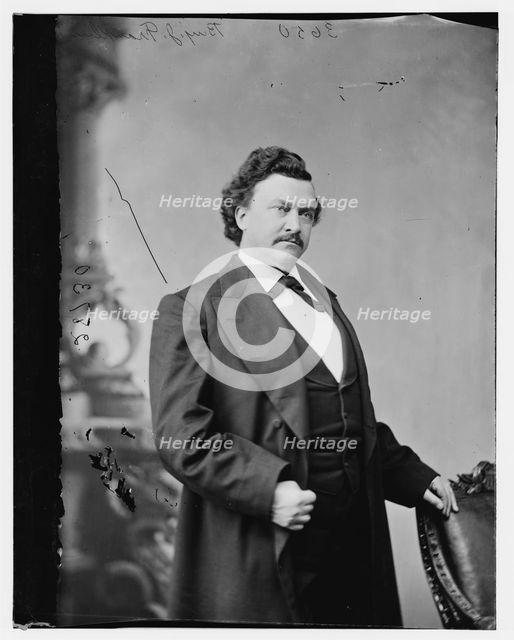 Benjamin J. Franklin of Missouri, between 1870 and 1880. Creator: Unknown.