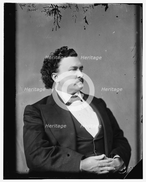 Benjamin J. Franklin of Missouri, between 1870 and 1880. Creator: Unknown.