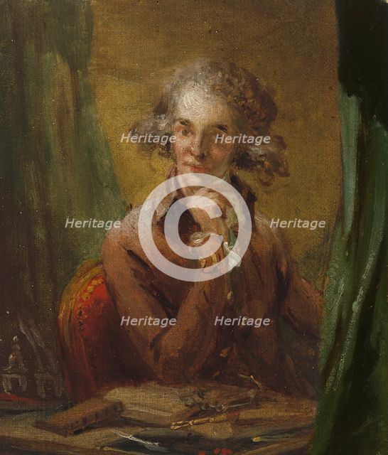 Benjamin Latrobe, c. 1790. Creator: Carl Fredrik von Breda.