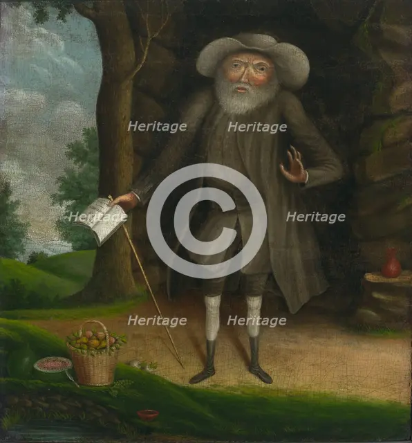 Benjamin Lay, c. 1750-1758. Creator: William Williams.
