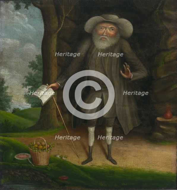 Benjamin Lay, c. 1750-1758. Creator: William Williams.