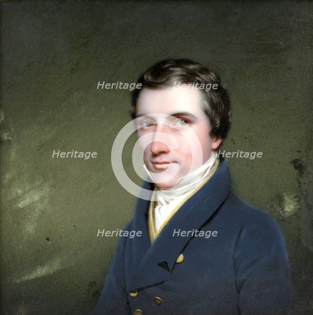 Benjamin Moore McVickar, ca. 1825. Creator: Charles Cromwell Ingham.