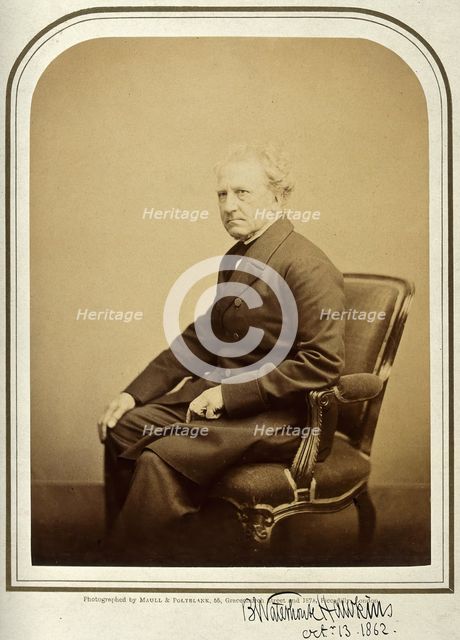 Benjamin Waterhouse Hawkins, 1862. Creator: Maull & Polyblank.