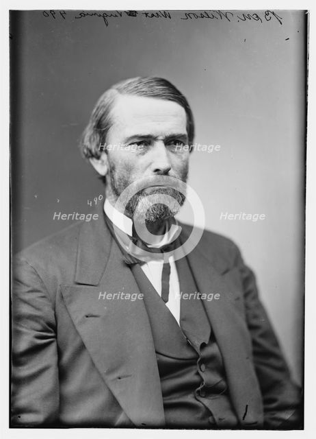 Benjamin Wilson of West Virginia, between 1870 and 1880.  Creator: Unknown.