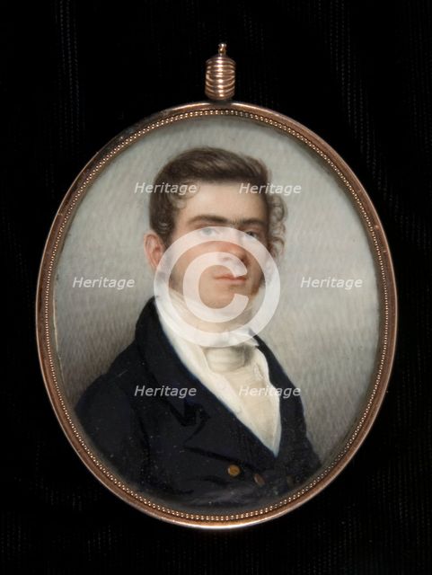 Benjamin Turo of Bermuda, ca. 1825. Creator: Eliab Metcalf.