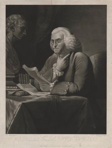 Benjamine Franklin, 1793. Creator: Edward Savage (American, 1761-1817)