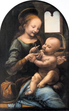 Benois Madonna, 1480. Creator: Leonardo da Vinci