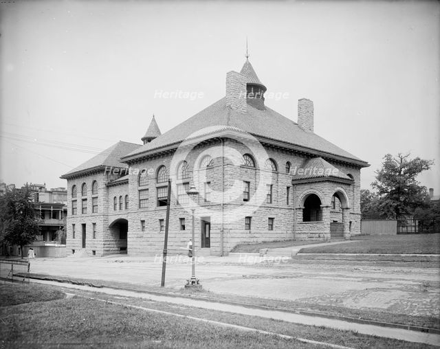 Bennett Hall and annex, Woman's College, Baltimore, Md., between 1900 and 1905. Creator: Unknown.