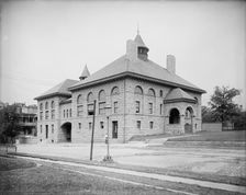 Bennett Hall and annex, Woman's College, Baltimore, Md., between 1900 and 1905. Creator: Unknown