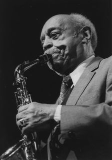 Benny Carter, North Sea Jazz Festival, Netherlands, 1995. Creator: Brian Foskett