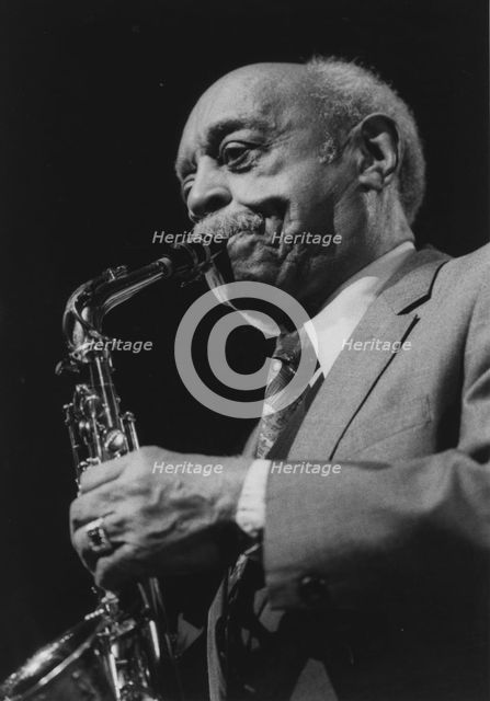 Benny Carter, North Sea Jazz Festival, Netherlands, 1995. Creator: Brian Foskett.