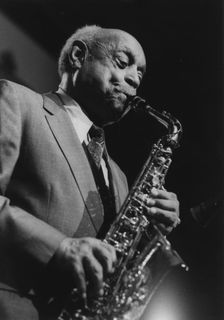 Benny Carter, North Sea Jazz Festival, Netherlands, 1995. Creator: Brian Foskett