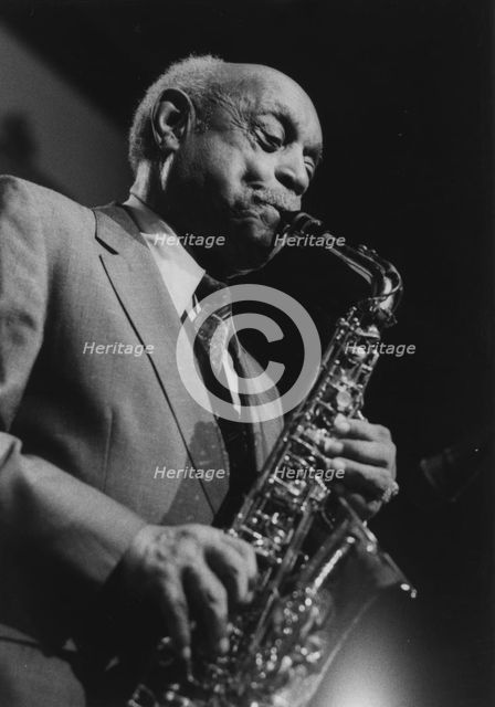 Benny Carter, North Sea Jazz Festival, Netherlands, 1995. Creator: Brian Foskett.
