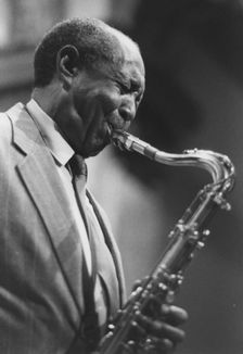 Benny Carter, North Sea Jazz Festival, Netherlands, 1995. Creator: Brian Foskett