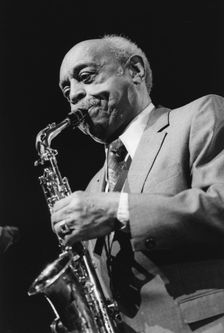 Benny Carter, North Sea Jazz Festival, The Hague, Netherlands, 1995. Creator: Brian Foskett