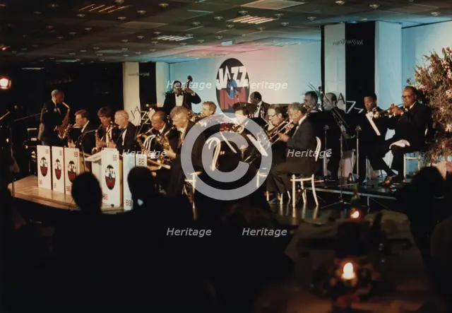 Benny Carter and Big Band, Jazz Inn Party, Nordwijk, Netherlands, 1989. Creator: Brian Foskett.