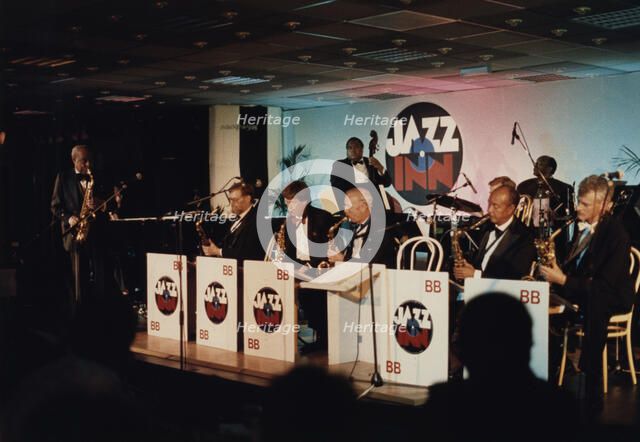Benny Carter and Big Band, Jazz Inn Party, Nordwijk, Netherlands, 1989. Creator: Brian Foskett.