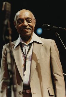 Benny Carter, Benny Carter's Swing America, North Sea Jazz Festival, Netherlands, 1991. Creator: Brian Foskett