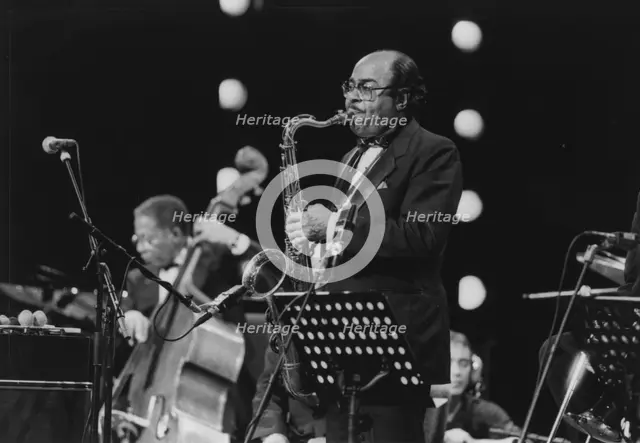Benny Golson, Lionel Hampton and his Golden Men of Jazz, North Sea Jazz Festival, 1994. Creator: Brian Foskett.
