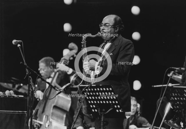 Benny Golson, Lionel Hampton and his Golden Men of Jazz, North Sea Jazz Festival, 1994. Creator: Brian Foskett.