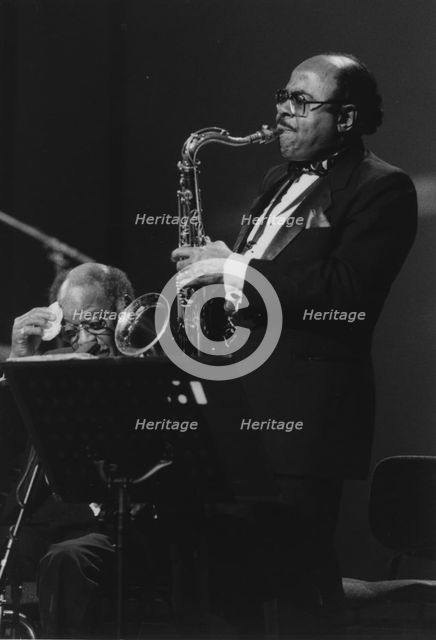 Benny Golson, Lionel Hampton and his Golden Men of Jazz, North Sea Jazz Festival, 1994. Creator: Brian Foskett.