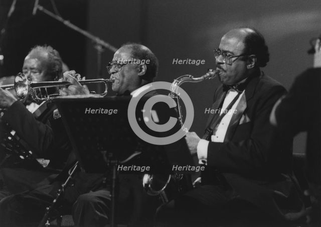 Benny Golson, Lionel Hampton and his Golden Men of Jazz, North Sea Jazz Festival, 1994. Creator: Brian Foskett.