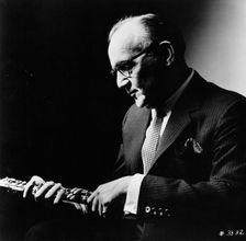 Benny Goodman (1909-1986), American jazz clarinetist, 1969. Creator: Unknown