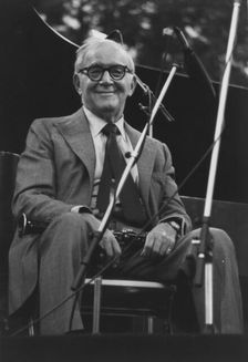 Benny Goodman, Capital Radio Jazz Festival, Knebworth, 1982. Creator: Brian Foskett
