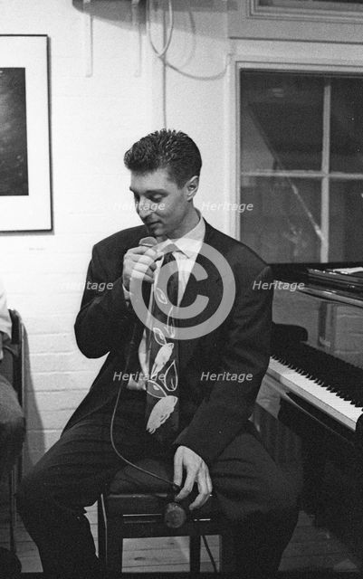 Benny Green, Tenor Clef, Hoxton Square, London, 1992. Creator: Brian O'Connor.
