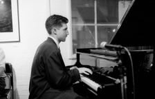 Benny Green, Tenor Clef, Hoxton Square, London, 1992. Creator: Brian O'Connor
