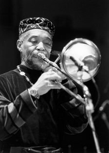 Benny Powell, Randy Weston's African Sounds, Birmingham, 1993. Creator: Brian Foskett