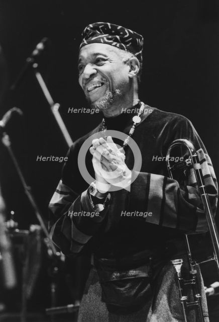 Benny Powell, Randy Weston's African Sounds, Birmingham, 1993. Creator: Brian Foskett.