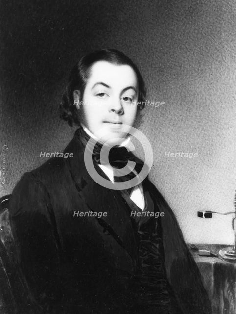 Benson John Lossing, ca. 1835. Creator: Thomas Seir Cummings.