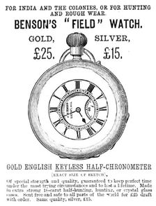 Benson's "Field" Watch, 1883. Creator: Unknown