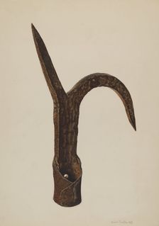 Bent Raider or Pike, 1939. Creator: Orison Daeda