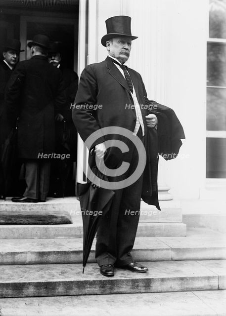 Benton McMillin, Rep, from Tennessee, Governor, 1913. Creator: Harris & Ewing.