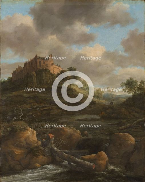 Bentheim Castle, 1650-1682. Creator: Jacob van Ruisdael.