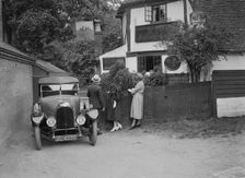 Bentley 4-seater tourer, St Albans, Hertfordshire, c1920s. Artist: Bill Brunell